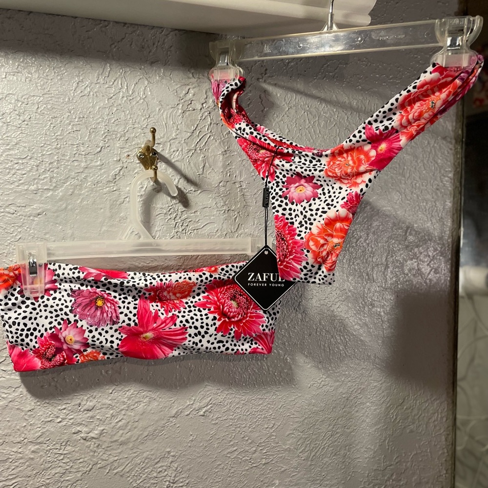 Zaful Floral Bikini Set